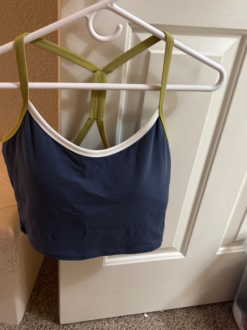 Vitality new arrival tank top with a shelf bra brand new extra large $68